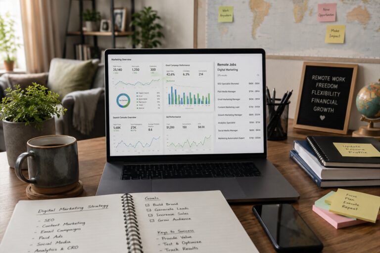 Digital Marketing Jobs: How to Find Remote Roles That Actually Pay Well