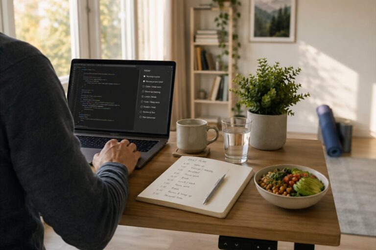 What Is the Best Daily Routine for a Remote Tech Worker?
