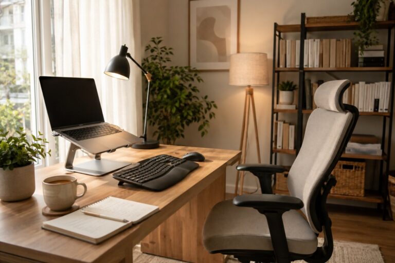 How to Set Up a Comfortable and Productive Home Office for Remote Work